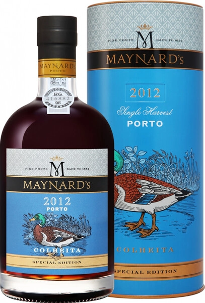 Портвейн Maynard's Colheita Porto Special Edition, 2012, in tube, 0.5 л