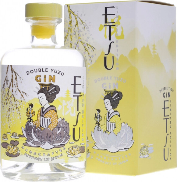 Джин Etsu Double Yuzu, gift box, 0.7 л