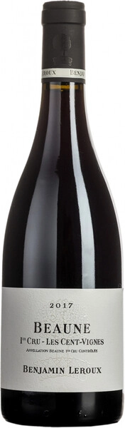 Вино Benjamin Leroux, Beaune 1er Cru Les Cent-Vignes AOC, 2017
