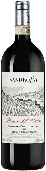 Вино Sandro Fay, Ronco del Picchio Sforzato di Valtellina DOCG, 2018