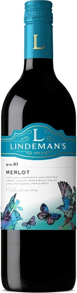 Вино Lindemans, Bin 40 Merlot, 2019