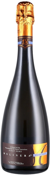 Игристое вино Vite Colte, Molinera Pinot Nero Extra Brut, Piemonte DOC