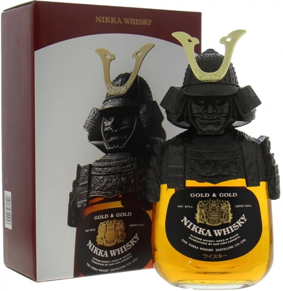 Виски Nikka, Gold & Gold Samurai, gift box, 0.75 л