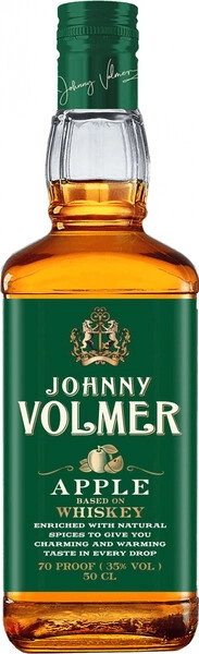 Висковый напиток KVKZ, Johnny Volmer Apple based on Whiskey, 0.5 л
