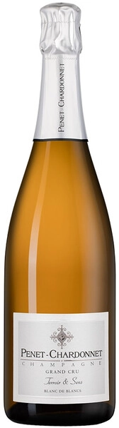 Шампанское Penet-Chardonnet, Terroir & Sens Blanc de Blancs Grand Cru, Champagne AOC