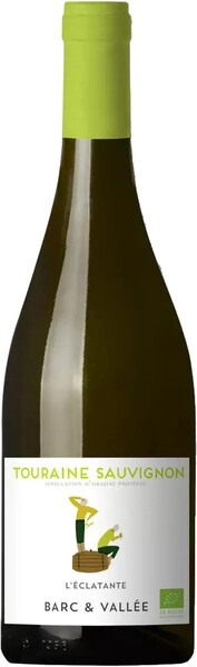Вино L'Eclatante Touraine Sauvignon AOC, 2022