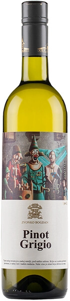 Вино Zvonko Bogdan, Pinot Grigio, 2024