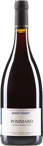 Вино Domaine Benoit Sordet, Pommard AOC, 2020