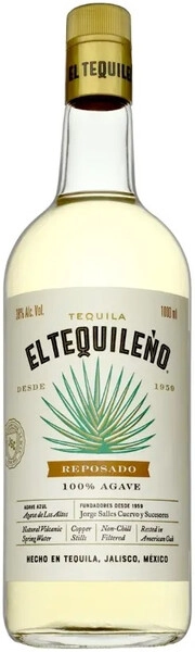 Текила El Tequileno Reposado, 1 л