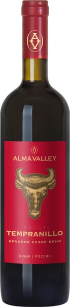 Вино Alma Valley Tempranillo, 2023
