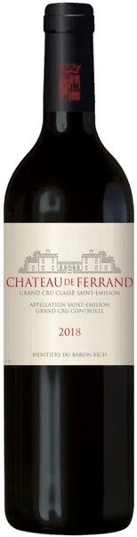 Вино Chateau de Ferrand, Saint-Emilion Grand Cru AOC, 2018