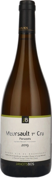 Вино JanotsBos, Meursault 1-er Cru Poruzots AOC, 2019