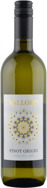 Вино Balloro Pinot Grigio, Puglia IGP