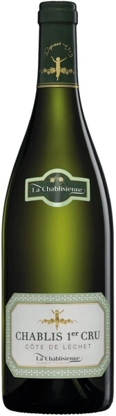 Вино La Chablisienne, Chablis 1-er Cru Cote de Lechet AOC, 2020