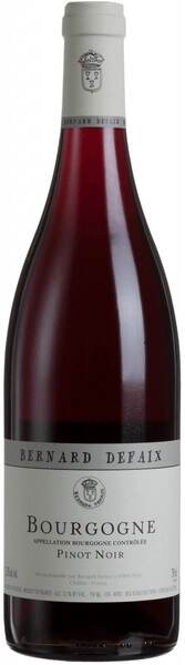 Вино Domaine Bernard Defaix, Bourgogne Pinot Noir AOC, 2022