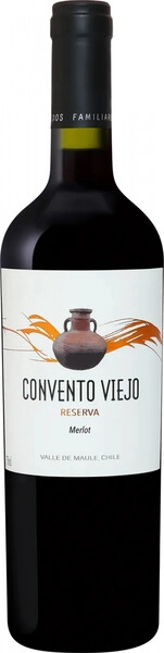 Вино J.Bouchon, Convento Viejo Merlot Reserva, Valle del Maule DO, 2023