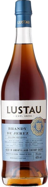 Бренди Lustau, Solera Reserva, Brandy de Jerez DO, 0.7 л
