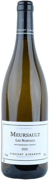 Вино Vincent Girardin, Meursault Les Narvaux AOC, 2020