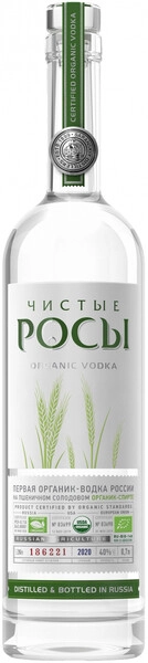 Водка Чистые Росы, 0.7 л