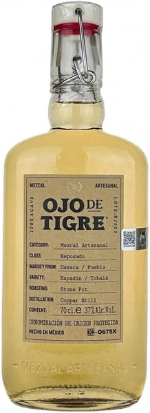Мескаль Ojo de Tigre Reposado, 0.7 л