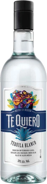 Текила Te Quiero Blanco, 1 л