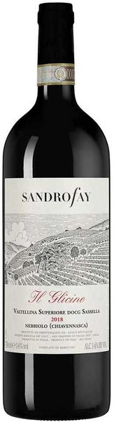 Вино Sandro Fay, Il Glicine Valtellina Superiore DOCG Sassella, 2018