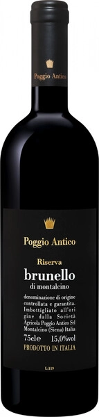 Вино Poggio Antico, Brunello di Montalcino Riserva DOCG, 2017