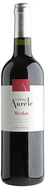 Вино Guillaume Aurele Merlot, Pays d'Oc IGP