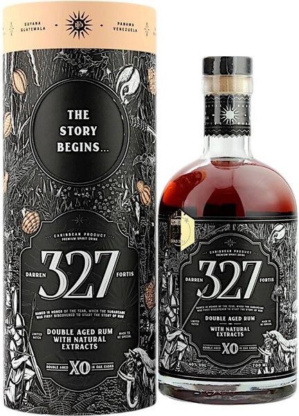 Ром "327" XO, in tube, 0.7 л