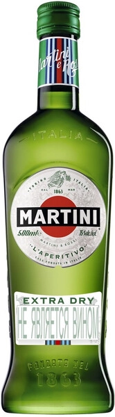 Вермут Martini Extra Dry, 0.5 л