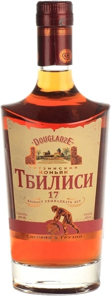 Коньяк Тбилиси, 17 лет, 0.5 л