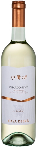 Вино Casa Defra, Chardonnay, Trevenezie IGT, 2021
