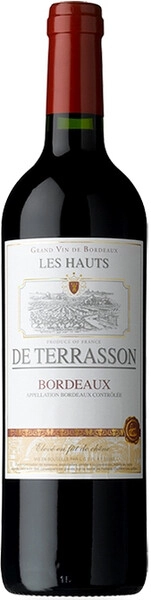 Вино Les Hauts de Terrasson Rouge, Bordeaux AOC, 2022