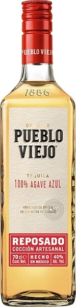 Текила Pueblo Viejo Reposado, 0.7 л