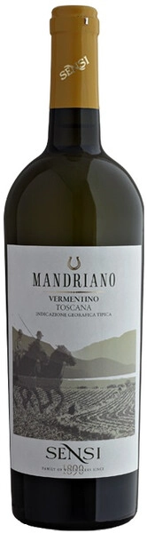 Вино Sensi, Mandriano Vermentino, Toscana IGT