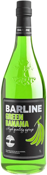 Сироп Барлайн, Зеленый банан, 1 л