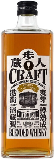 Виски Chiyomusubi Sake Brewery, Craft Blended Sherry Cask Finish, 0.7 л