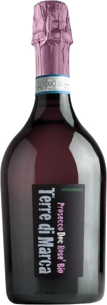 Игристое вино Terre di Marca Prosecco DOC Rose Bio Millesimato Extra Dry, 2023