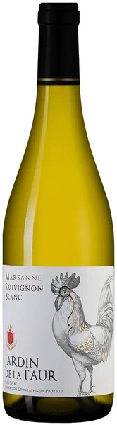 Вино "Jardin de la Taur" Marsanne-Sauvignon Blanc, 2025