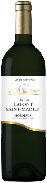 Вино Chateau Lafont Saint Martin Rouge, Bordeaux AOP, 2020