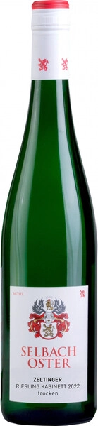 Вино Selbach-Oster, Zeltinger Riesling Kabinett Trocken, 2022