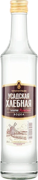Водка Усадская Хлебная, 0.5 л