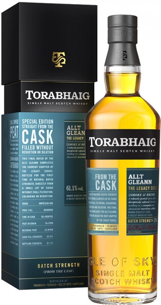 Виски Torabhaig Legacy Series Allt Gleann Batch Strength, gift box, 0.7 л