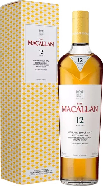 Виски Macallan, Colour Collection 12 Years Old, gift box, 0.7 л