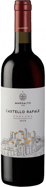 Вино Mansalto, Castello Rapale Toscana IGT, 2018