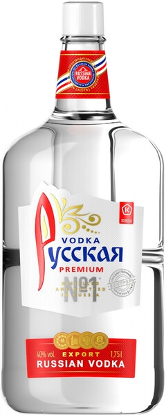 Водка Русская, 1.75 л