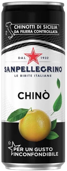Вода S. Pellegrino Chino, in can, 0.33 л
