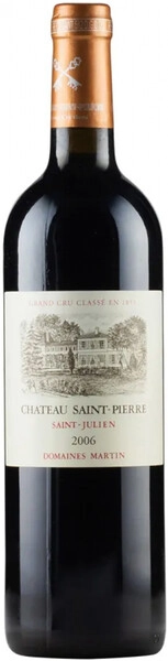 Вино Chateau Saint-Pierre, Saint-Julien AOC, 2006