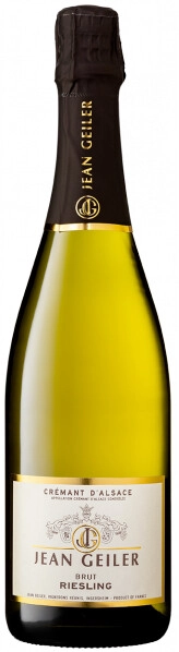 Игристое вино Jean Geiler, Brut Riesling, Cremant d'Alsace AOC, 2021