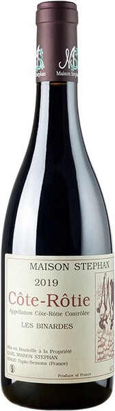 Вино Maison Stephan, Les Binardes, Cote-Rotie AOC, 2019